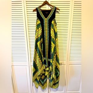 Ranna Gill x Anthropologie high-low Maxi dress
